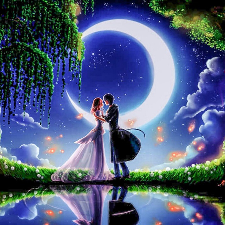 月下情缘【对唱版.刚刚传奇制作】