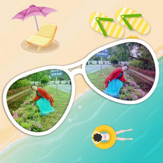 满天的花满天的云