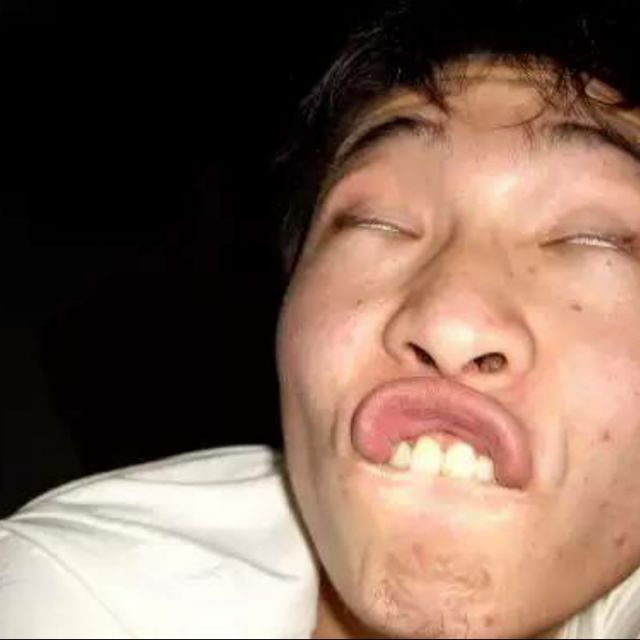 ai丑男头像,丑男头象