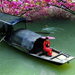 桃花渡口 细雨兰舟烟花瘦【哇哈哈朗诵】