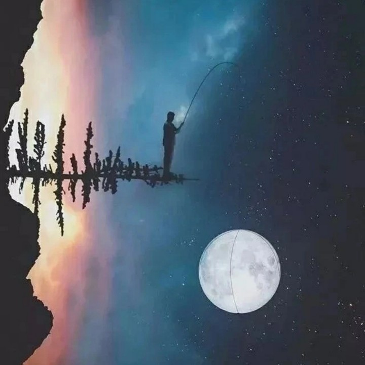 明月下的思念