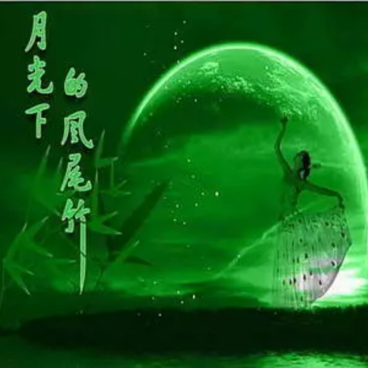 葫芦丝F调伴奏-月光下的凤尾竹【F】