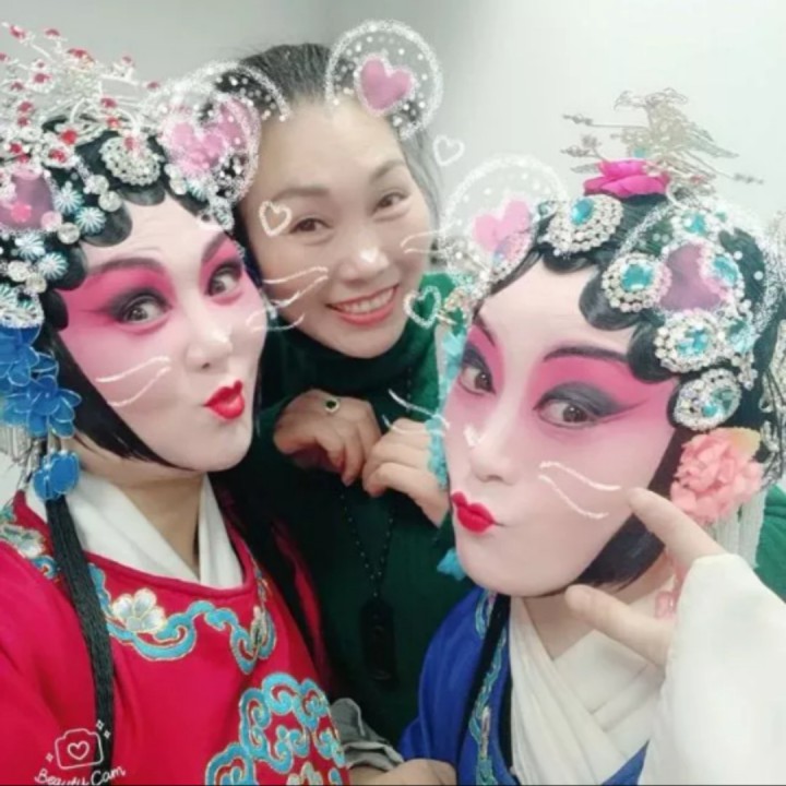 淮剧莲花庵 一路之上对唱