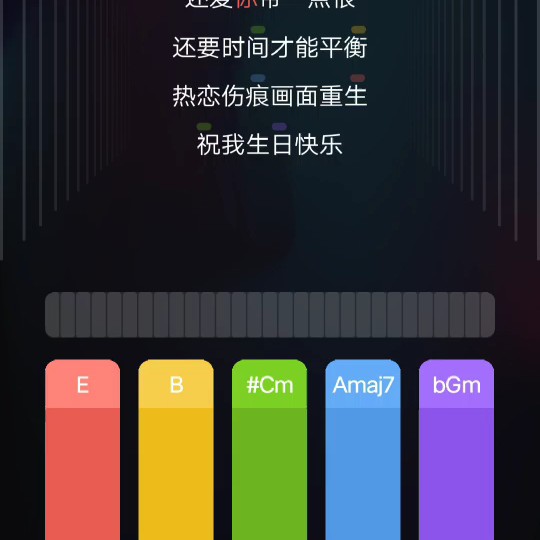 祝我生日快乐