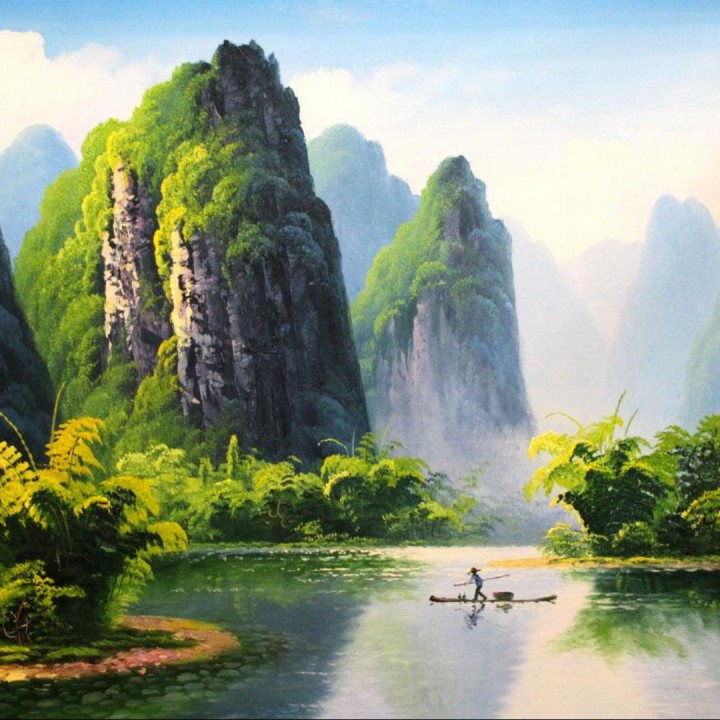 山水情歌【原版伴奏】