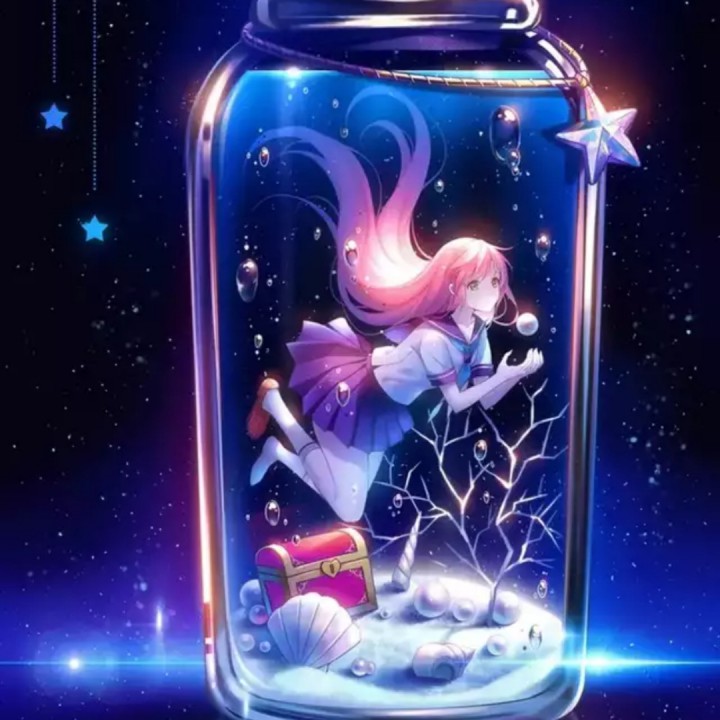 萤火虫对星星说