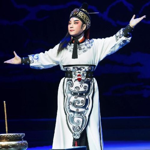 越剧《北地王》哭祖庙一