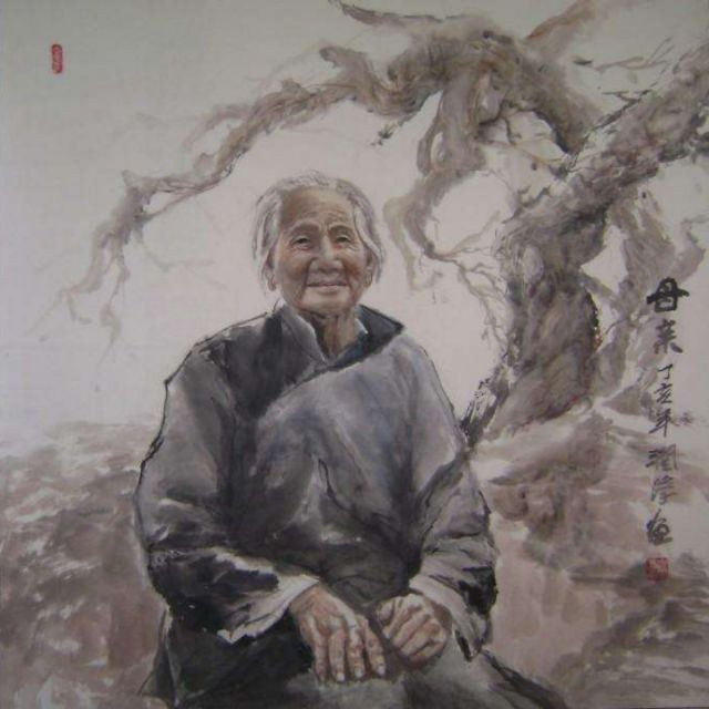 白发亲娘